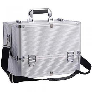 Large Cosmetic Storage Box Nail Polish Jewelry Makeup Organizer Vanity Case