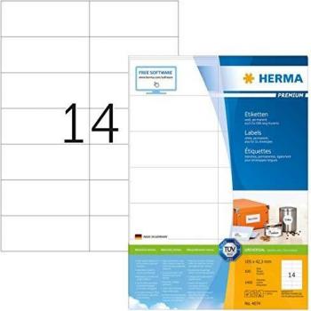 HERMA Multi-Purpose Labels 105 x 42.3 mm