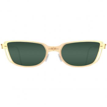 ROAV Galaxy 5006 Siren Folding Gold Polarized Men's Sunglasses Gold Size 50