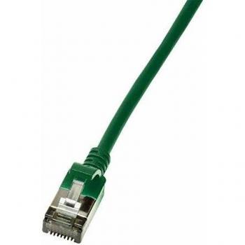 Cavo di rete Flessibile LogiLink CQ9065S CAT 6A 3.00 m Verde