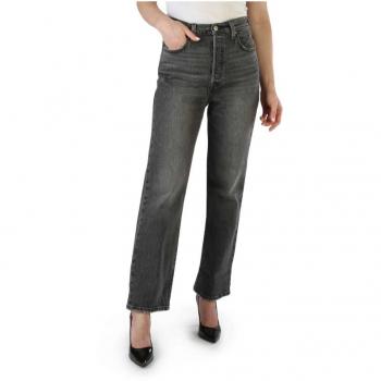 Levi's Ribcage Straight Ankle Jeans Women's Black 26