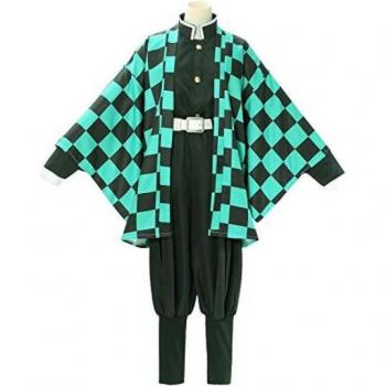 Kimetsu no Yaiba Tanjiro Corps Costume – Demon Slayer Uniform XL