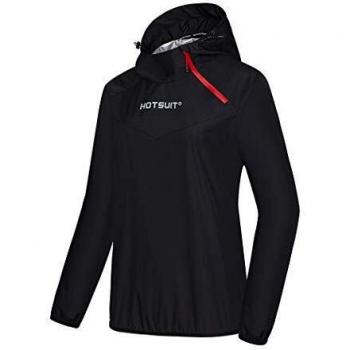 Gym Sweatshirt Sauna Dames 3XL – Zwart