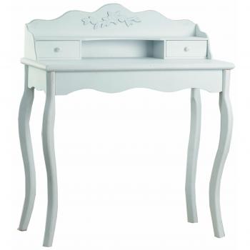 White Meridian Sekretär – MDF Paulownia 87x42x103 cm