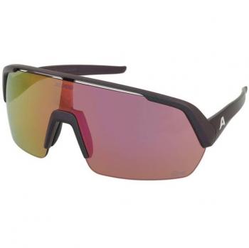 Alpina Turbo HR Q-Lite Black-Purple Matt mit Pinkem Mirror