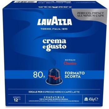 Caffè in capsule compatibili Nespresso C&G Lavazza Classico conf. da 80 pz