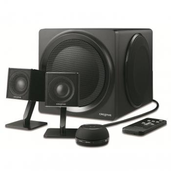 Wireless Bluetooth 2.1 Speaker System with Optical RCA and Aux-in Inputs