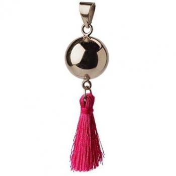 Sphère de grossesse brillante avec pompon