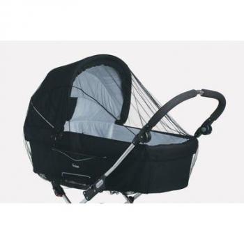 BabyDan Skyddsnät för barnvagn, svart