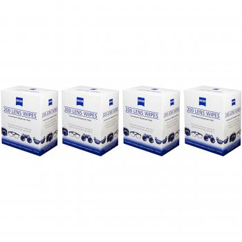 ZEISS OPTICAL LENS CLEANING WIPES, 8, 40, 80 or 200 Pack