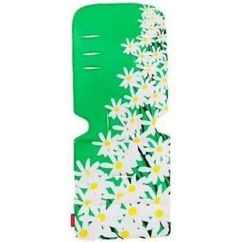 Copertura Passeggino Double-Face Verde‑Bianco