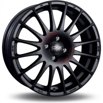 Llanta Oz Superturismo GT 7x18 4x100 ET39 con Letra Roja