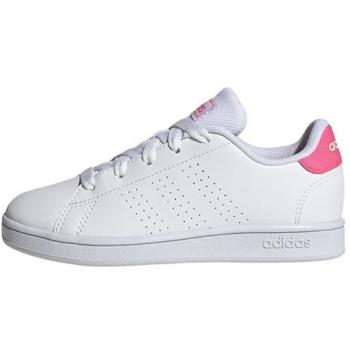 Zapatilla Adidas Advantage Mujer Rosa y Blanca