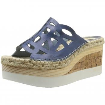 RAS Women's 5622 Fashion Sandals Navy Blue 7