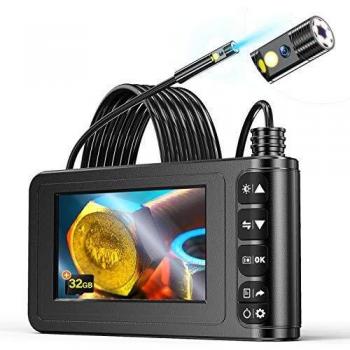 Chargeable 16.4ft Semi‑Rigid Borescope