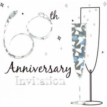 SE 60e Gouden Anniversary Invitatie Scherm Argentijn
