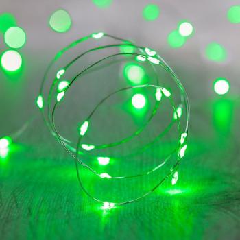 Grüne Mini-LED Lichterkette 20er Set