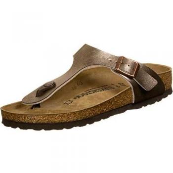 Birkenstock Gizeh BS Sandalo Morbido Marrone