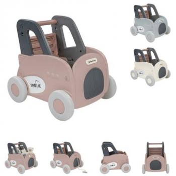 Kikkaboo Trolie Lauflernwagen mit Ziehspielzeug