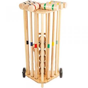 Jeu de croquet professionnel avec chariot