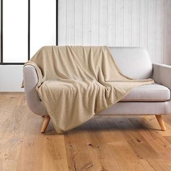 Plaid Confort Beige 125 x 150 cm