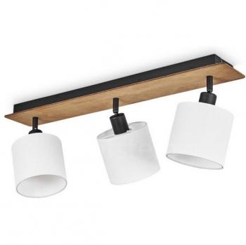 Lustre Scandinave en Bois et Métal