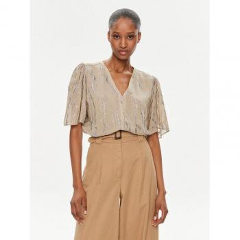 Majlys Bluse von Bruuns Bazaar in Beige