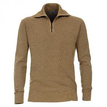 CASAMODA Herren Troyer uni Senfgelb Gr. L