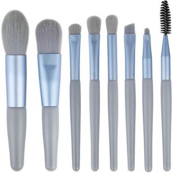 Pink 8-Piece Makeup Brush Set