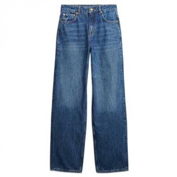Superdry Biologisch Katoen High-Waist Denim voor Vrouwen