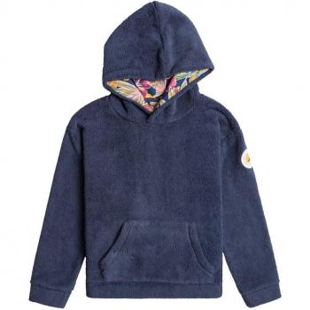 Roxy Mädchen Fleecejacke Someone New Dunkelblau Regular Fit 16Y