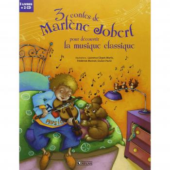3 contes de Marlène Jobert pour découvrir la musique classique : Les rendez-vous secrets d'Arthur; Le petit garçon qui mordait les chiens; Panique chez les sorcières (2CD audio)