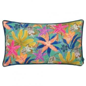 Housse de coussin Wylder Luna motif tropical