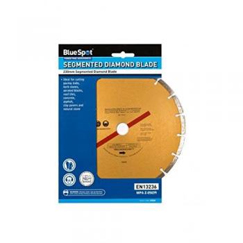 BlueSpot Tools 9 Segmented Gold Diamond Dry Cutting Disc