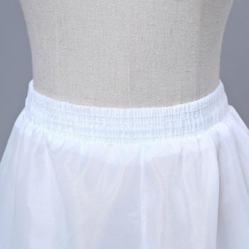 3-Layer White Petticoat for Bridal Dresses