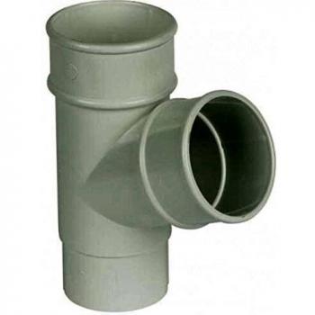 FLOPLAST 68mm Round 67 Degree Downpipe Branch