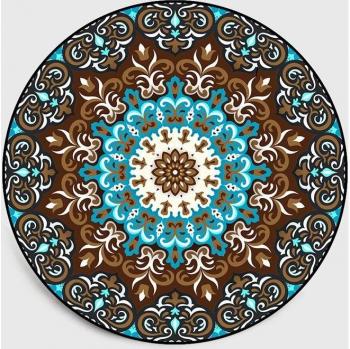 Tapis corail imprimé Mandala pour zone de jeu