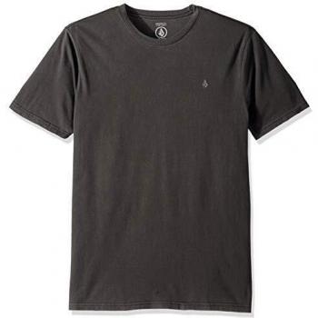 Camiseta Volcom Solid Stone Emb S/S para hombre negra