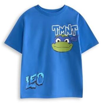 Vanilla Underground TMNT Leo Boys’ Blue Cotton Tee – Size 8‑9