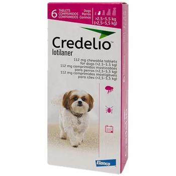 Credelio 112,5 mg Tablettes à croquer pour chiens (pack de 6 unités)