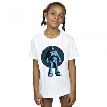 Buzz en Lightyear Circulair T-Shirt voor Meisjes, gemaakt van Katoen