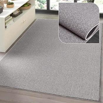 Teppich »Natal«, rechteckig, 5 mm Höhe, robuster Kurzflor mit Filz-Rücken