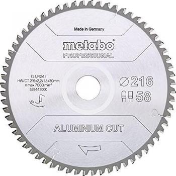 Lama circolare Metabo ALUMINIUM CUT PROFESSIONAL 160 x 20 x 1.2 mm 48 denti
