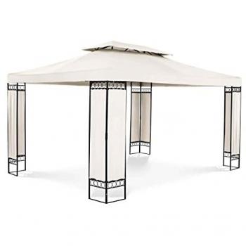 Gartenpavillon 3 x 4 m creme