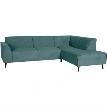 DOMO „Amora“ L‑Form Ecksofa, Federkern‑Technik