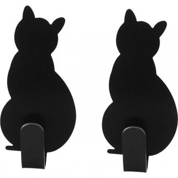 Adorable Cat Hooks for Bathroom & Kitchen