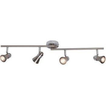 Lampe Sanny Spot Tube 4 Fl. Fer/Chrome – 4x LED-PAR