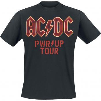 Svart AC/DC T-shirt