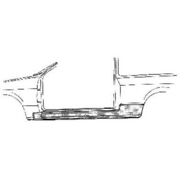 Réparation bas de caisse gauche Ford Fiesta – VAN WEZEL 1837101