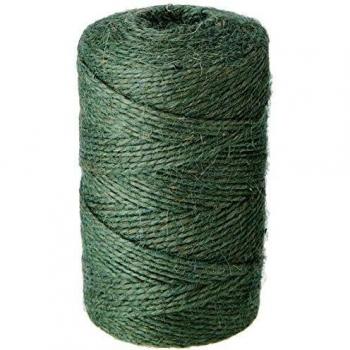 Draper Green Jute Twine, 100m Roll